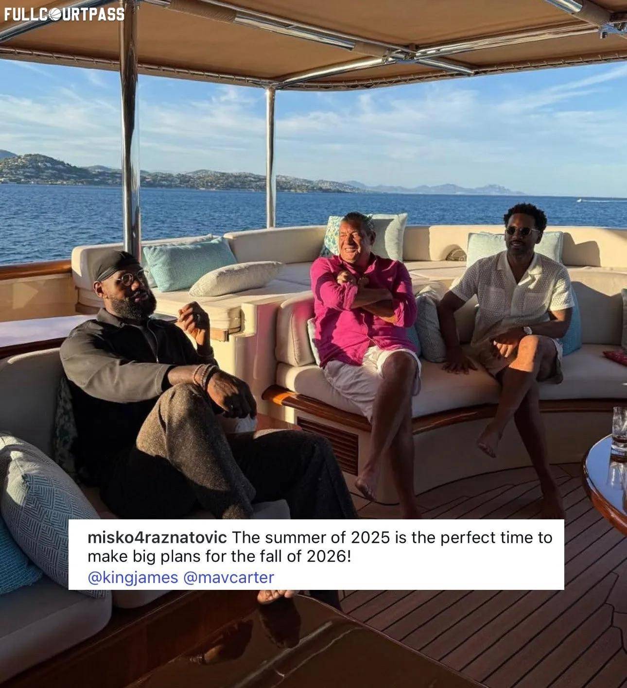 爱游戏体育-尼古拉·约基奇的经纪人在招募勒布朗·詹姆斯加盟丹佛掘金