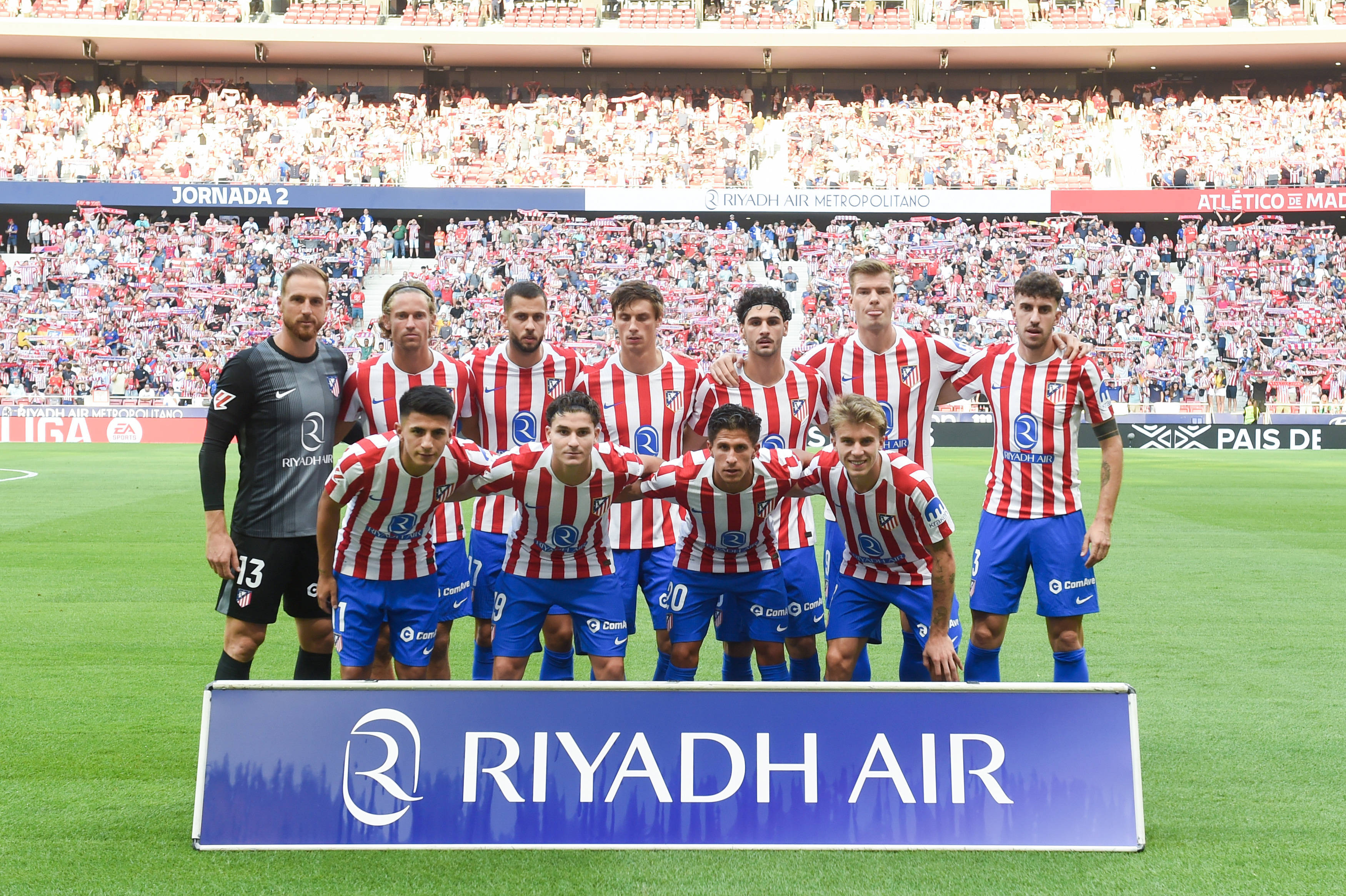 （体育）足球——西甲：马德里竞技平埃尔切